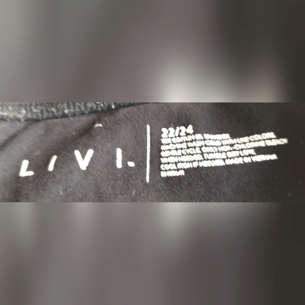LANE BRYANT LIVI Sz 22/24 Black Yoga Pant - Picture 5 of 5